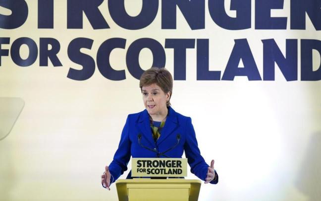 La todavía ministra principal de Escocia, Nicola Sturgeon, que ha anunciado su dimisión. La todavía ministra principal de Escocia, Nicola Sturgeon, que ha anunciado su dimisión.