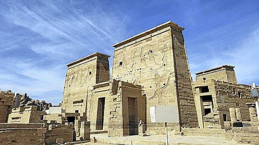 El templo Philae.