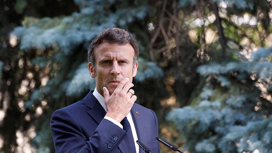 El presidente francés Emmanuel Macron.