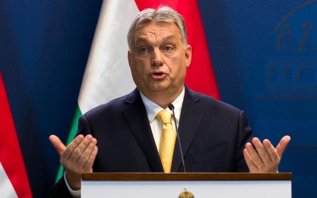 Viktor Orban, presidente de Hungría. Viktor Orban, presidente de Hungría.