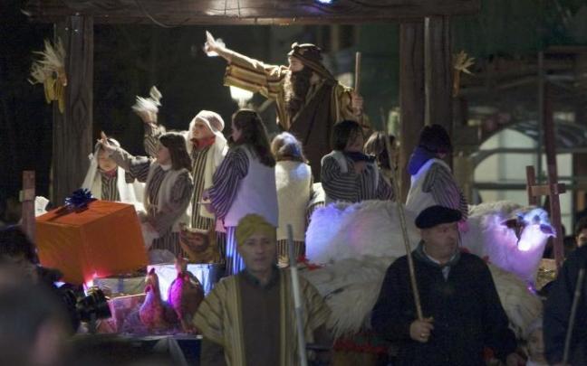 Imagen de una Cabalgata de Reyes. Imagen de una Cabalgata de Reyes.