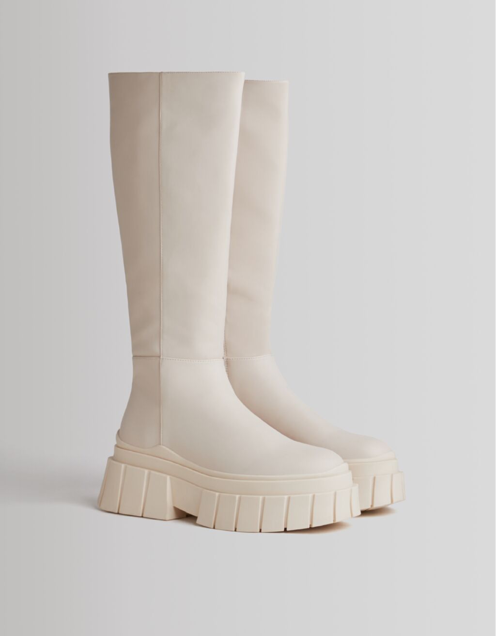 Botas con suela track.
