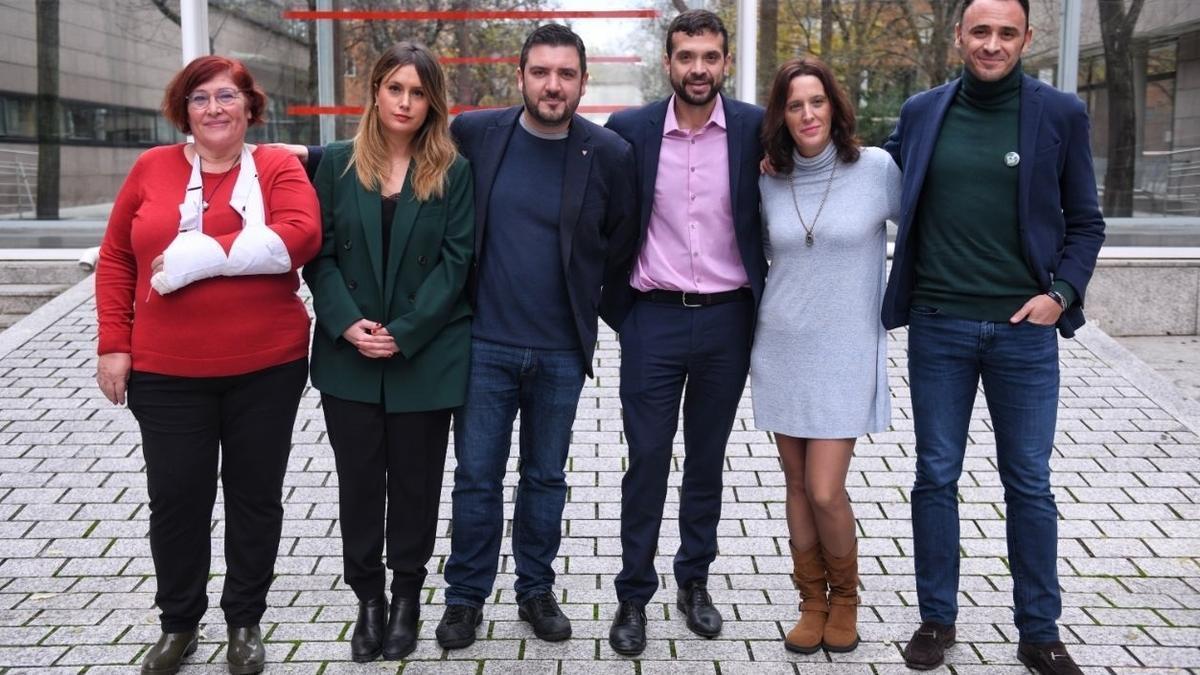 Cargos de Podemos e IU en la Comunidad de Madrid.