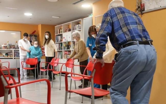 Las plazas de residencias para mayores alcanzarán las 3.125 en la red foral.