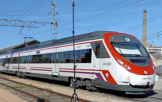 Modelo de Tren Civia que se utilizará en el proyecto