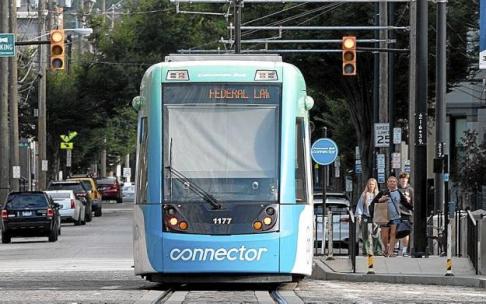 Cabeza del tranvía de CAF para la ciudad estadounidense de Cincinatti. Foto: CAF