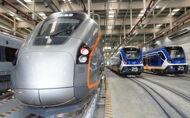 Nave de pruebas de CAF en Beasain.