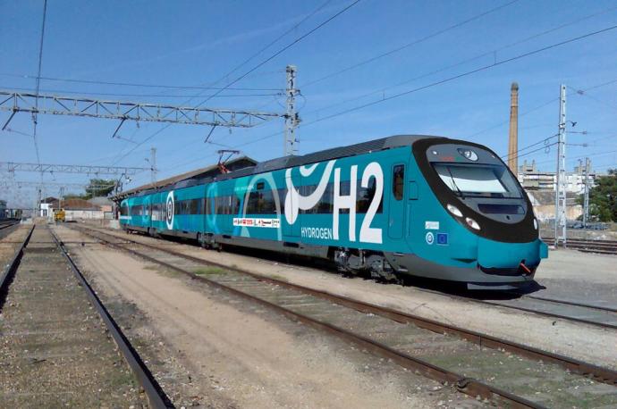 Proyecto de tren de hidrógeno impulsado por CAF e Iberdrola.