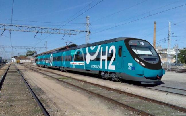 Proyecto de tren de hidrógeno impulsado por CAF e Iberdrola.