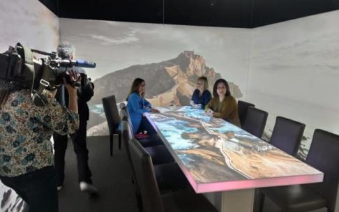 La sala es toda una experiencia en la que se recogen seis temas que explican los atractivos de Bizkaia y Bilbao