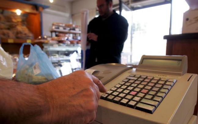 Una caja registradora