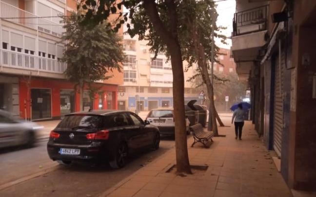 Episodio de calima en Almería.