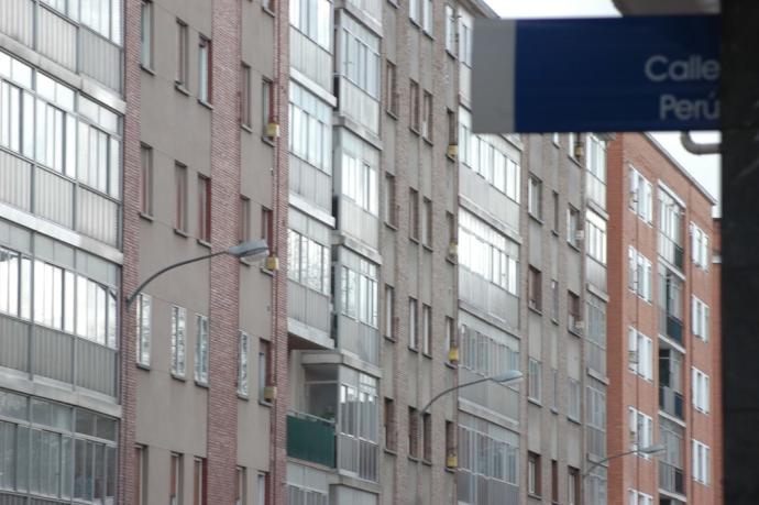 Calle Perú en Vitoria