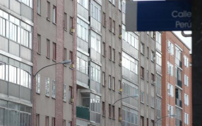 Calle Perú en Vitoria