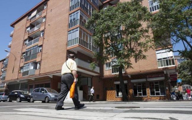 Calle Reyes de Navarra de Vitoria.