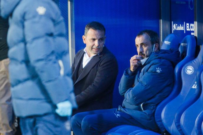 Calleja no dirige el entrenamiento en Ibaia y deja de ser técnico del Alavés