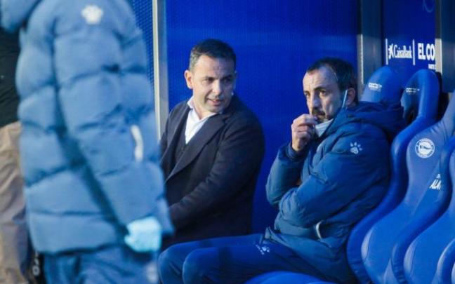 Calleja no dirige el entrenamiento en Ibaia y deja de ser técnico del Alavés