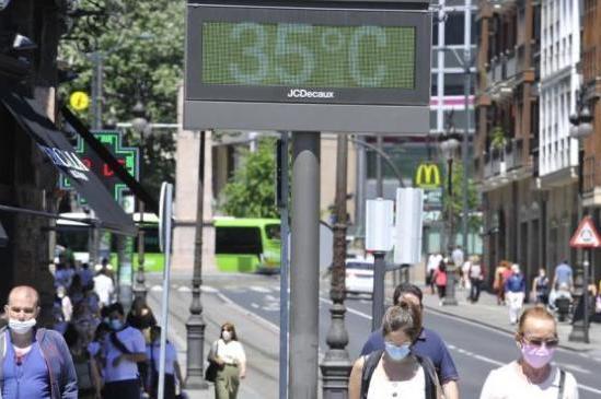 Las temperaturas más altas se registrarán sobre todo desde las 14.00 hasta las 19.00 horas.