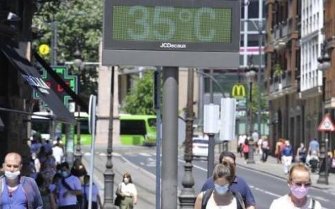 Las temperaturas más altas se registrarán sobre todo desde las 14.00 hasta las 19.00 horas.