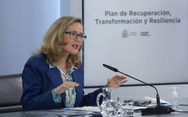 La ministra de Asuntos Económicos y Transformación Digital, Nadia Calviño. La ministra de Asuntos Económicos y Transformación Digital, Nadia Calviño.