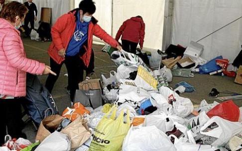 Calzado para los refugiados: Álava responde a la llamada de Zaporeak Calzado para los refugiados: Álava responde a la llamada de Zaporeak