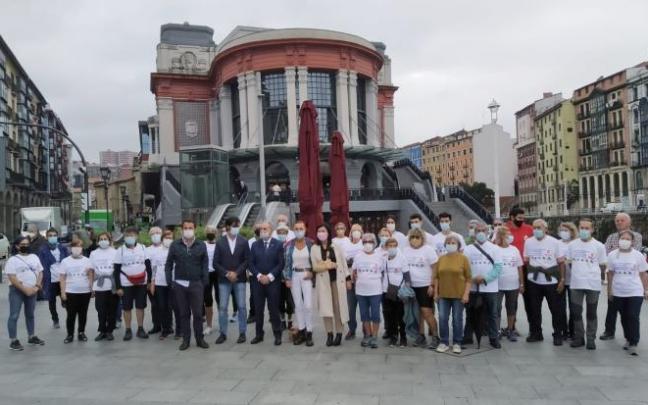 Participantes en la "Red de caminantes" de Bilbao Participantes en la "Red de caminantes" de Bilbao