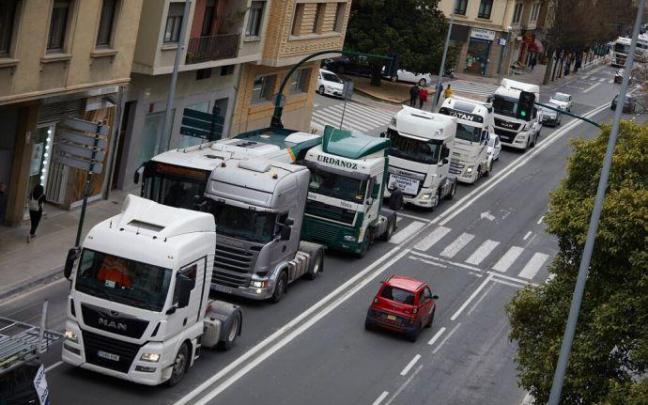 La mayoría de los transportistas pertenece al colectivo de autónomos.
