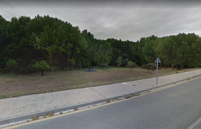 Espacio donde sí tuvo lugar el concierto en Villava
