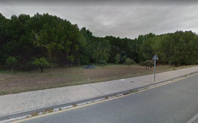 Espacio donde sí tuvo lugar el concierto en Villava