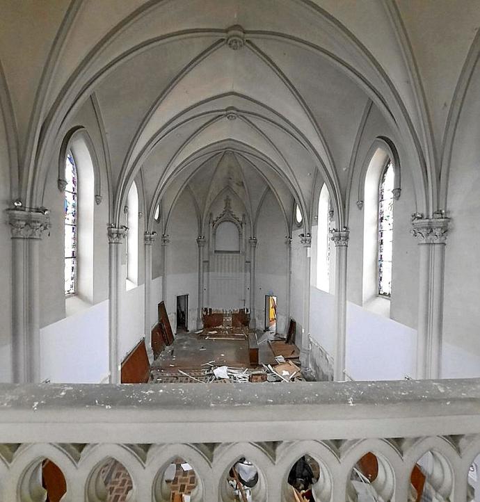 Interior de la capilla de Villa Elvira. Foto: N.G.