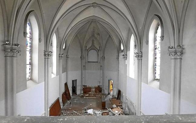 Interior de la capilla de Villa Elvira. Foto: N.G.