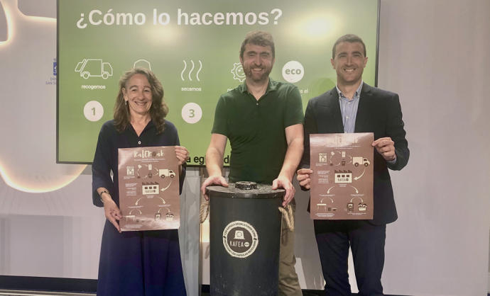 Presentación de la campaña de recogida de resto de café en las sociedades.