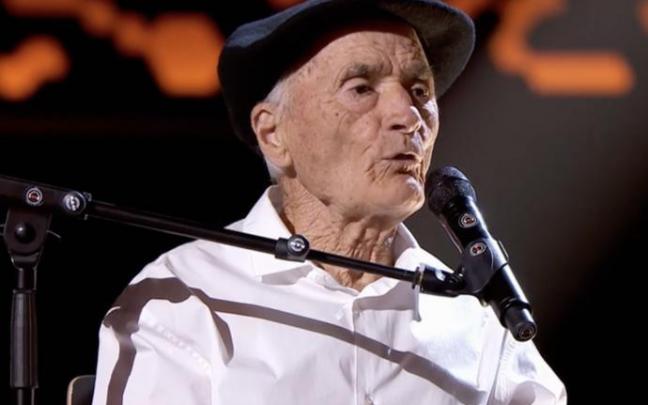 Rogelio Botanz durante su participación en 'La Voz senior'. Rogelio Botanz durante su participación en 'La Voz senior'.