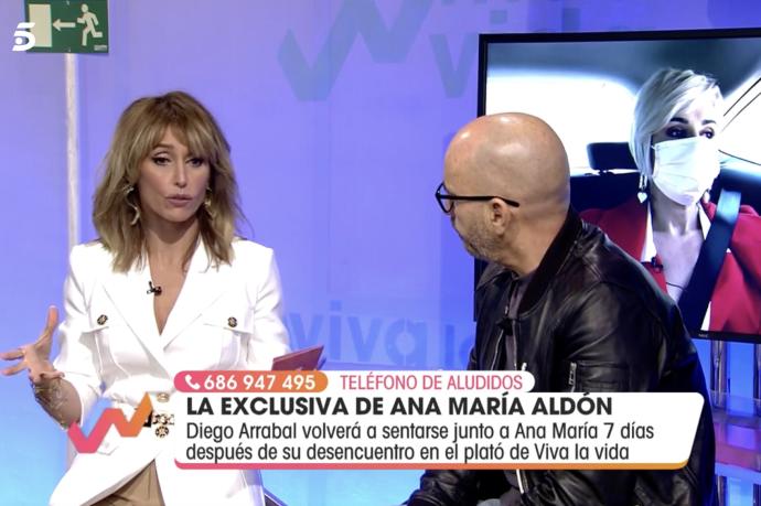 Emma García confiesa su asombro ante la entrevista de Ana María Aldón.