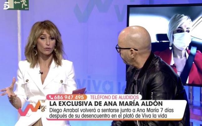 Emma García confiesa su asombro ante la entrevista de Ana María Aldón. Emma García confiesa su asombro ante la entrevista de Ana María Aldón.