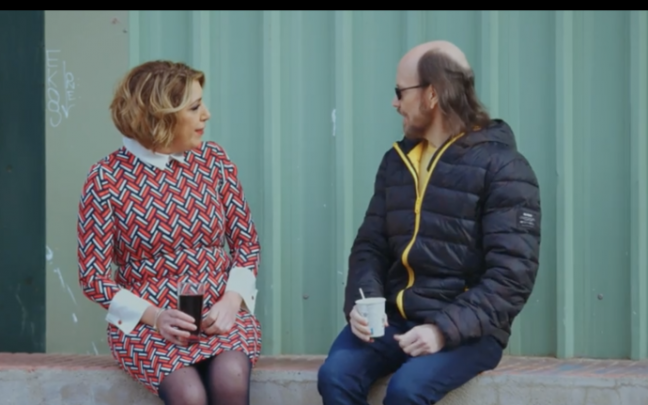 Susana Díaz y Santiago Segura en 'Encuentros inesperados'. Susana Díaz y Santiago Segura en 'Encuentros inesperados'.