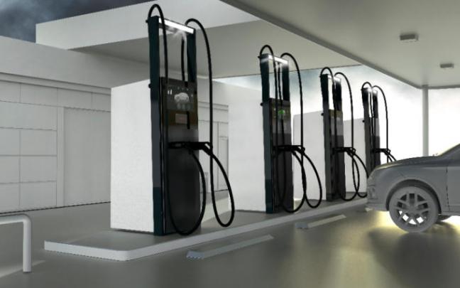 Cargador eléctrico de la empresa navarra bigD Diseño e Innovación Cargador eléctrico de la empresa navarra bigD Diseño e Innovación