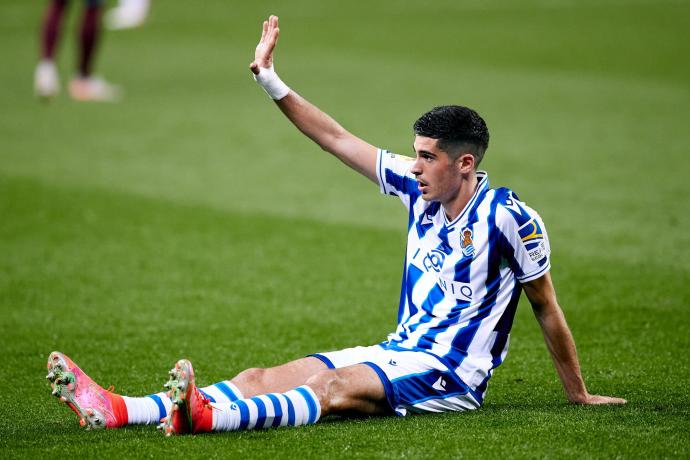 Real Sociedad | Carlos Fernández, "torsión" a la espera de nuevas pruebas