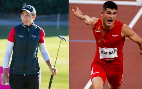 Navarra premia a Carlota Ciganda y Asier Martínez como mejores deportistas Navarra premia a Carlota Ciganda y Asier Martínez como mejores deportistas