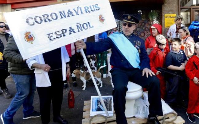 Desfile del Lunes Gordo de los Carnavales de Tolosa de 2020, los últimos en celebrarse
