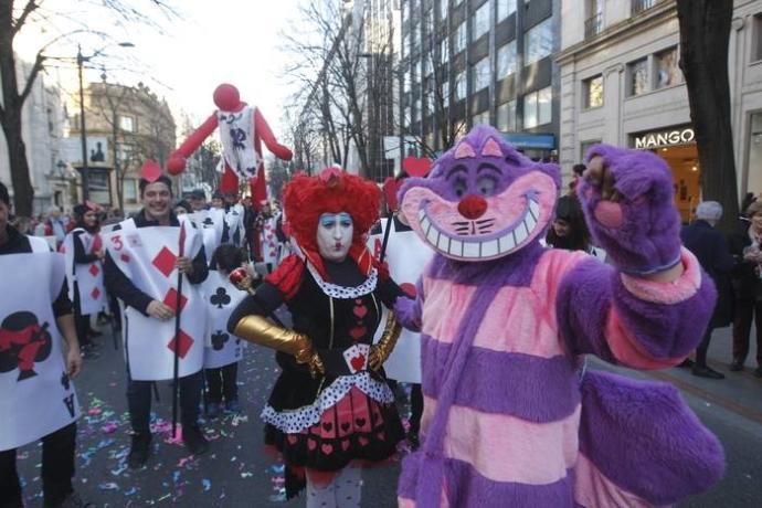 Desfile de carnaval.