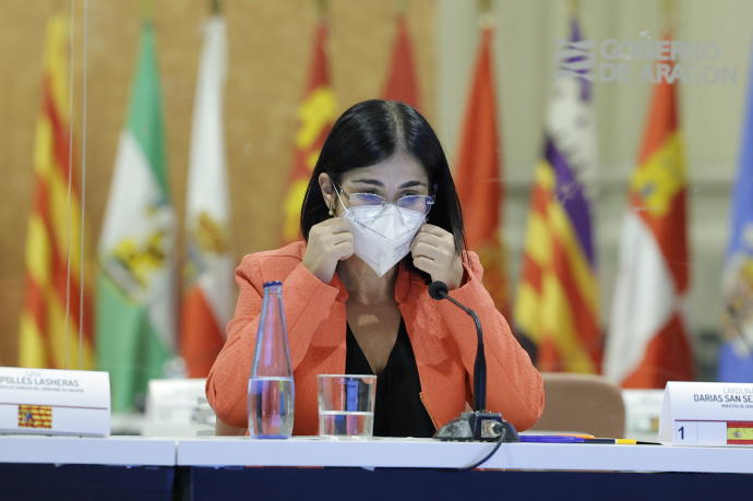 La ministra de Sanidad, Carolina Darias.