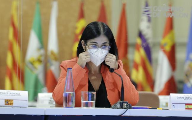 La ministra de Sanidad, Carolina Darias.