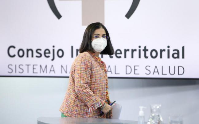 La ministra de Sanidad, Carolina Darias La ministra de Sanidad, Carolina Darias
