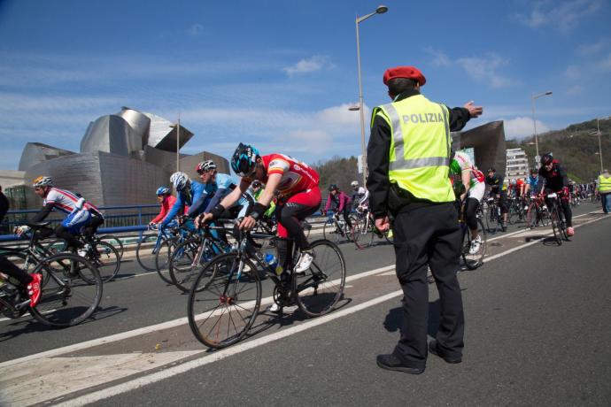 Imagen de la carrera Bilbao-Bilbao.