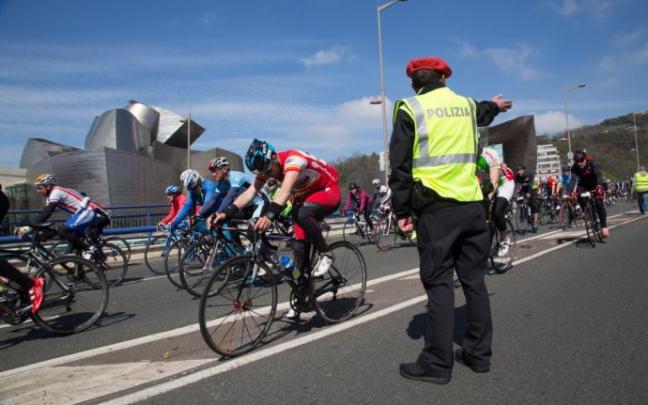 Imagen de la carrera Bilbao-Bilbao.