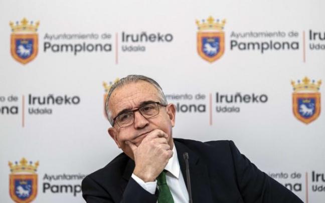 El alcalde Maya, en una rueda de prensa anterior.