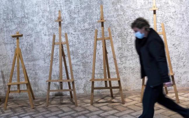 El Ayuntamiento de Pamplona ha retirado este jueves los carteles en Condestable. El Ayuntamiento de Pamplona ha retirado este jueves los carteles en Condestable.