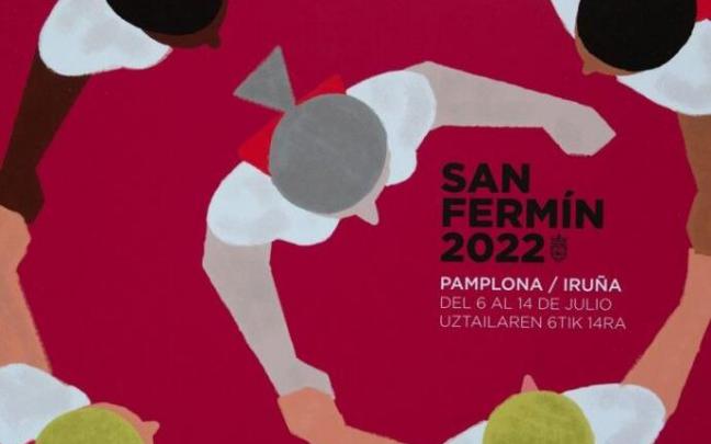 Cartel 'Vuelta a la fiesta'.