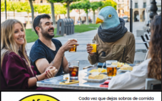 'Las sobras sobran': el Ayuntamiento de Pamplona apela a los ciudadanos para controlar la población de palomas